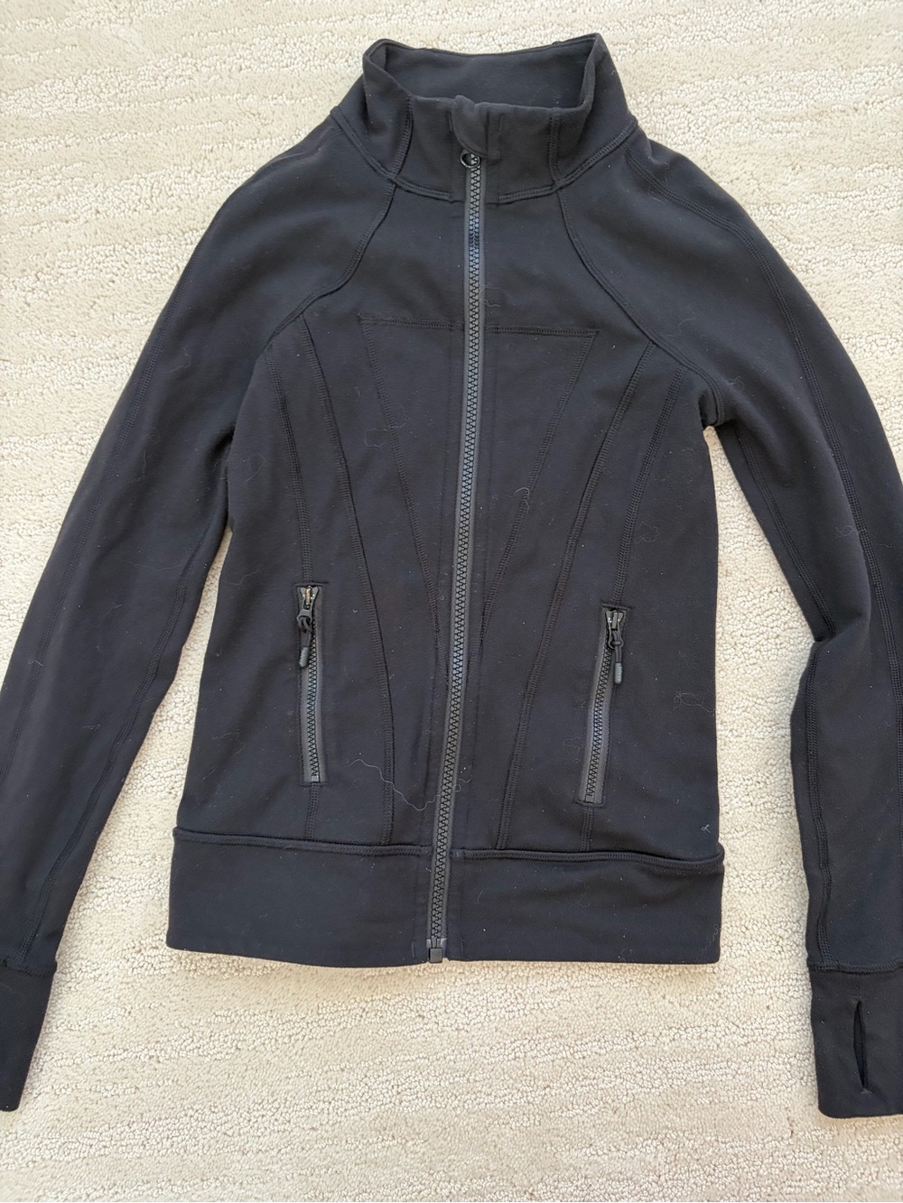 Black Girl’s Ivivva Zip-Up Jacket - Slim Fit
